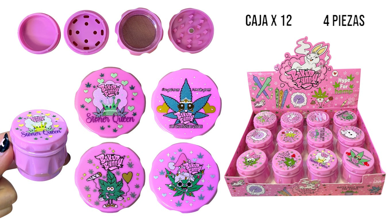 RASCADOR 4 PARTES BUNNY ROSADO (12) RASCADOR 4 PARTES BUNNY ROSADO (12)